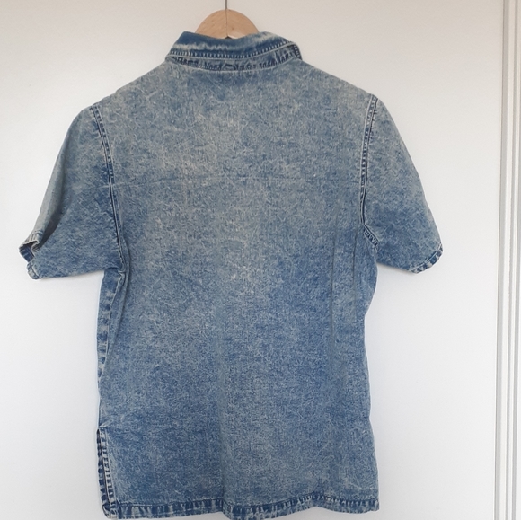 Kaktus Vintage Acid Wash Button Up - Picture 6 of 7